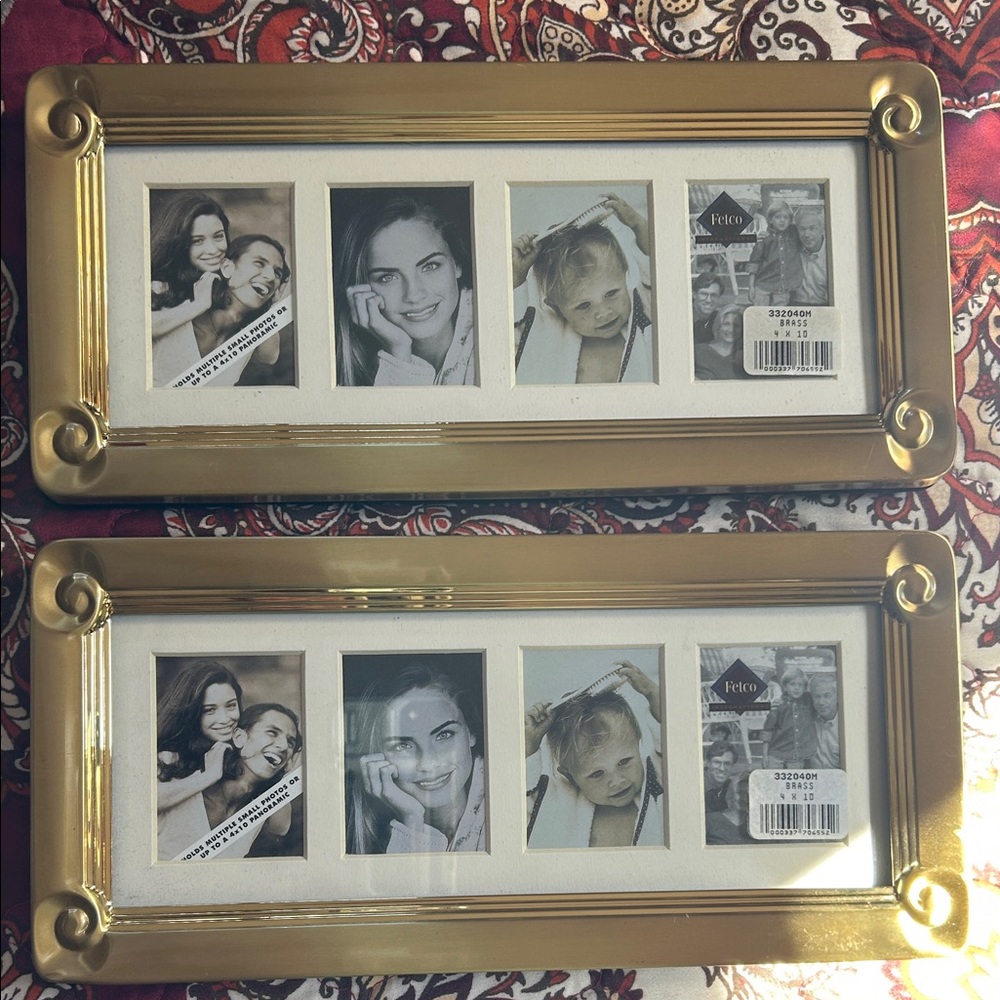 Fetco Classic Gold Multi-Photo Frame Set
